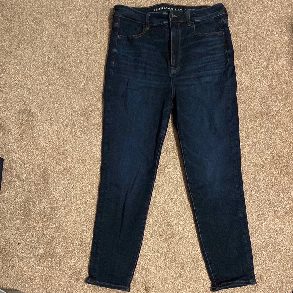 American Eagle Outfitters Dark Blue Jeggings